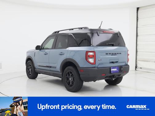 Blue 2021 Ford Bronco Sport First Edition
