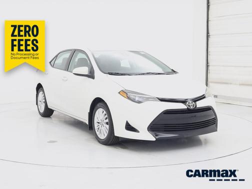 White 2018 Toyota Corolla LE