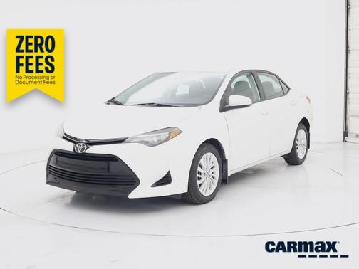 White 2018 Toyota Corolla LE