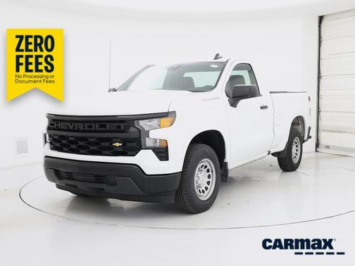 White 2023 Chevrolet Silverado 1500 Work Truck