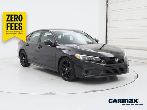 Black 2022 Honda Civic Sport