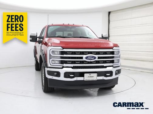 Red 2024 Ford F-250 King Ranch