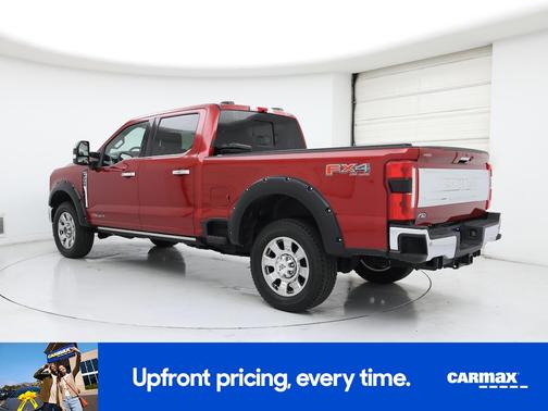 Red 2024 Ford F-250 King Ranch