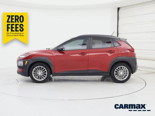 Red 2020 Hyundai KONA SEL