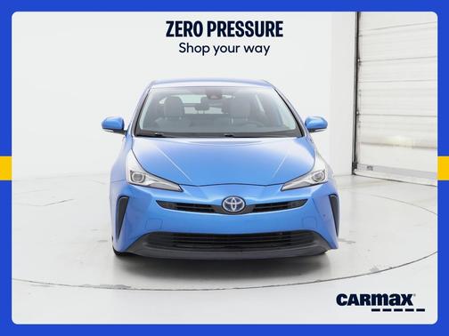 Blue 2019 Toyota Prius LE