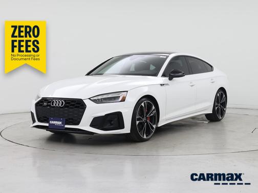 White 2021 Audi S5 Premium Plus