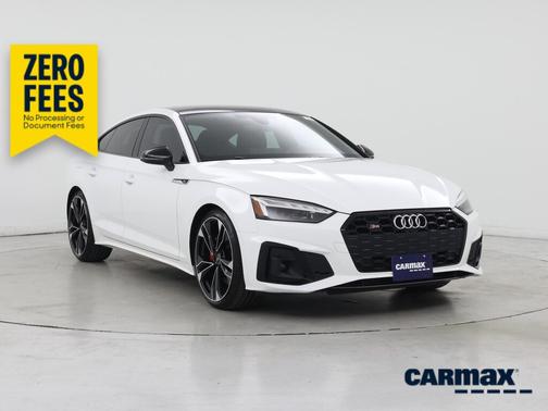 White 2021 Audi S5 Premium Plus