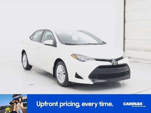 White 2018 Toyota Corolla LE