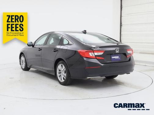 Black 2018 Honda Accord LX