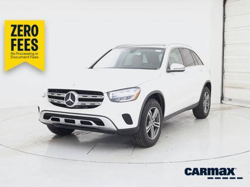 White 2020 Mercedes-Benz GLC 300