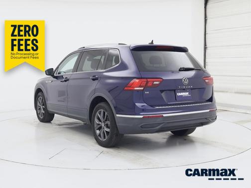 Blue 2022 Volkswagen Tiguan SE
