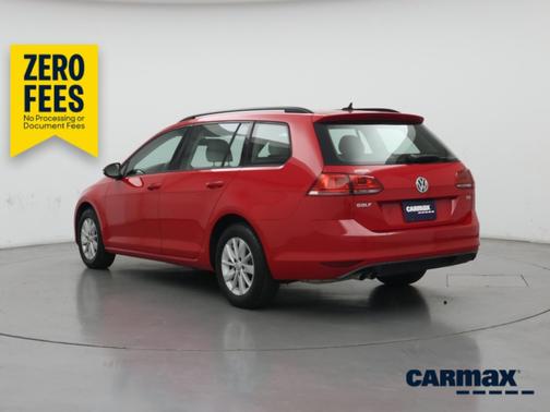 Red 2016 Volkswagen Golf S