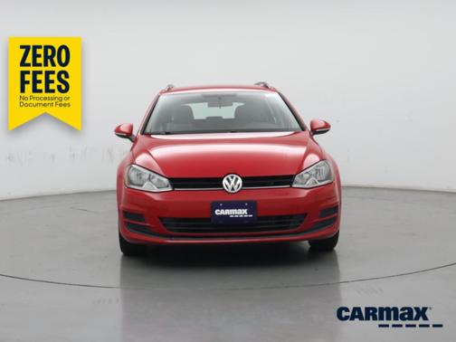 Red 2016 Volkswagen Golf S