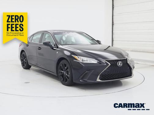 Black 2021 Lexus ES 350 F-Sport