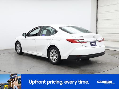 White 2025 Toyota Camry LE