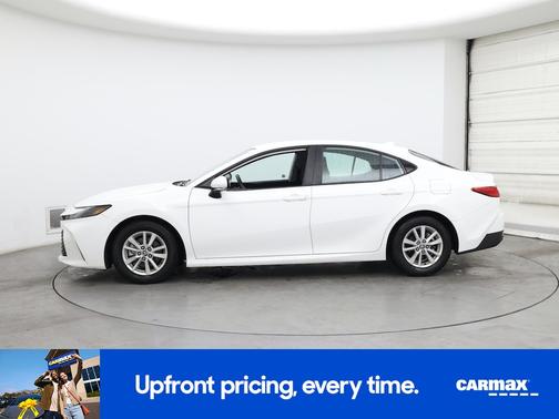 White 2025 Toyota Camry LE