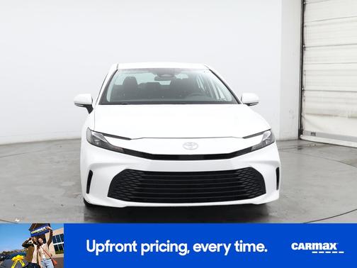 White 2025 Toyota Camry LE