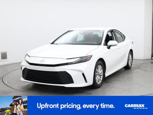 White 2025 Toyota Camry LE