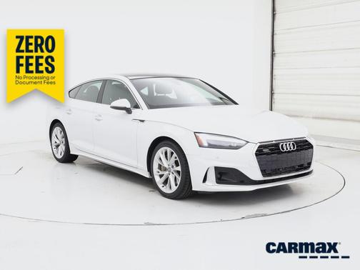 White 2020 Audi A5 Premium Plus