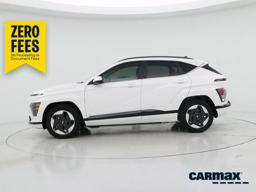 White 2025 Hyundai KONA EV Limited