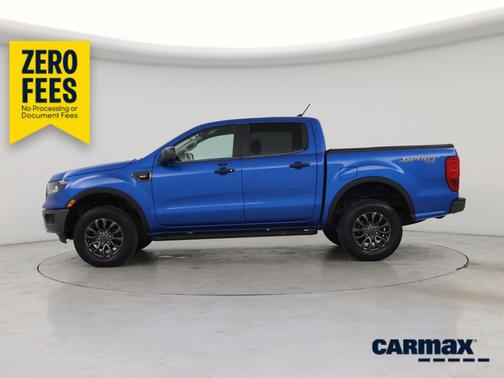 Blue 2021 Ford Ranger XLT