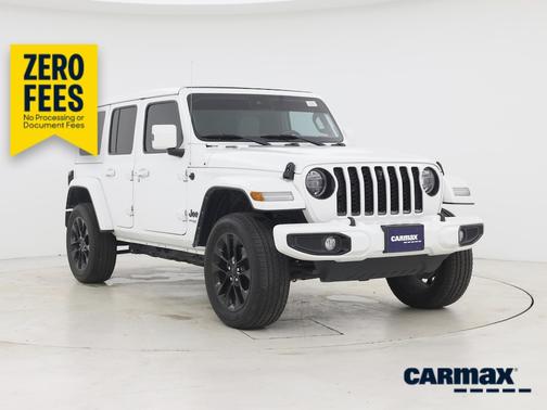 White 2021 Jeep Wrangler Unlimited Sahara High Altitude