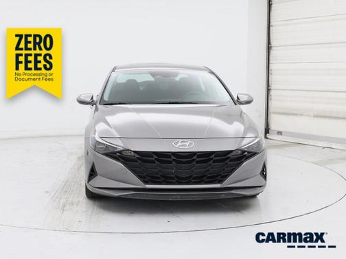 Gray 2022 Hyundai ELANTRA SEL