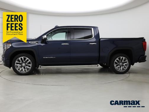 Blue 2022 GMC Sierra 1500 Denali