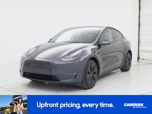 Gray 2025 Tesla Model Y Long Range