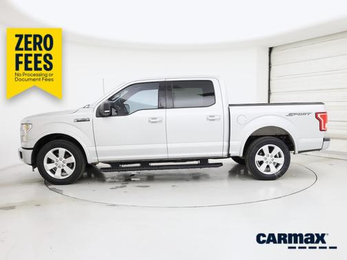 Silver 2016 Ford F-150 XLT