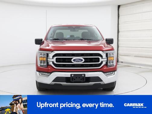 Red 2021 Ford F-150 XLT