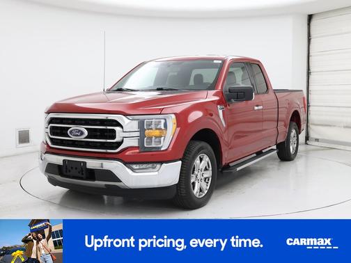 Red 2021 Ford F-150 XLT