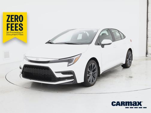 White 2026 Toyota Corolla SE
