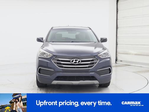 Blue 2018 Hyundai Santa Fe Sport