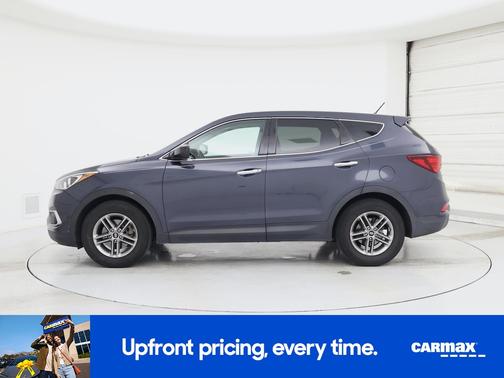 Blue 2018 Hyundai Santa Fe Sport