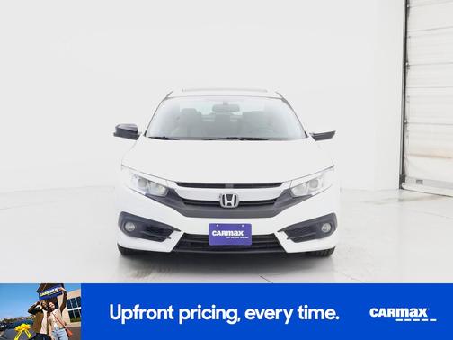 White 2016 Honda Civic EX-L