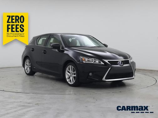 Black 2017 Lexus CT 200h