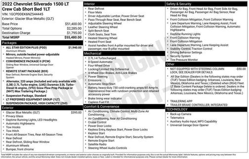 2022 Chevrolet Silverado 1500 LT