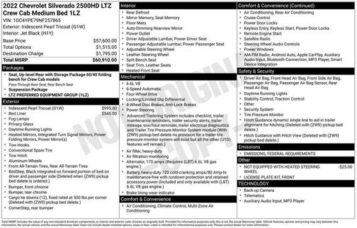 2022 Chevrolet Silverado 2500 LTZ