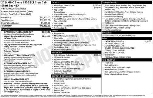 2024 GMC Sierra 1500 SLT