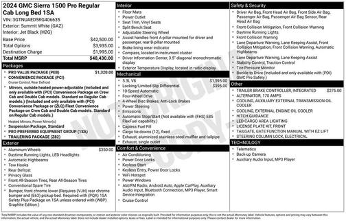 2024 GMC Sierra 1500 Pro
