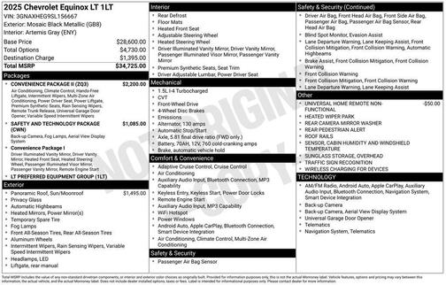 2025 Chevrolet Equinox 1LT