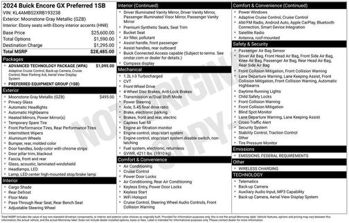 2024 Buick Encore GX Preferred