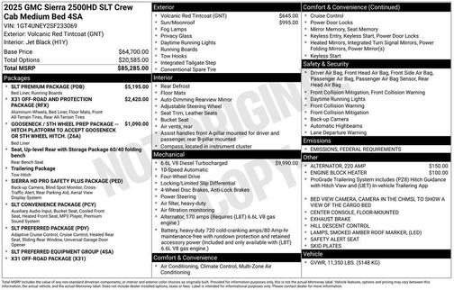 2025 GMC Sierra 2500 SLT