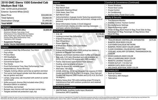 2018 GMC Sierra 1500 Base