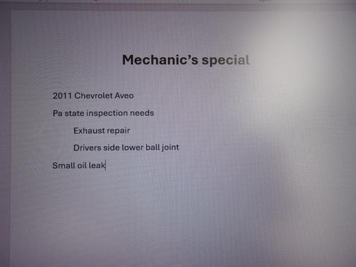 2011 Chevrolet Aveo 