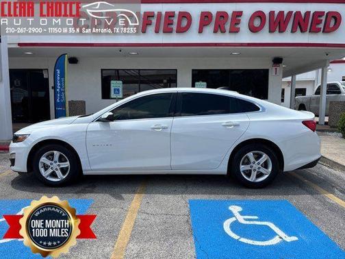 Summit White 2021 Chevrolet Malibu 1LS