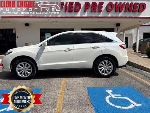 White Diamond Pearl 2017 Acura RDX Technology Package