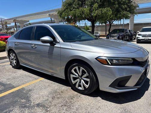 Lunar Silver Metallic 2023 Honda Civic LX