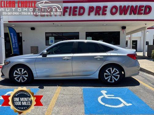 Lunar Silver Metallic 2023 Honda Civic LX